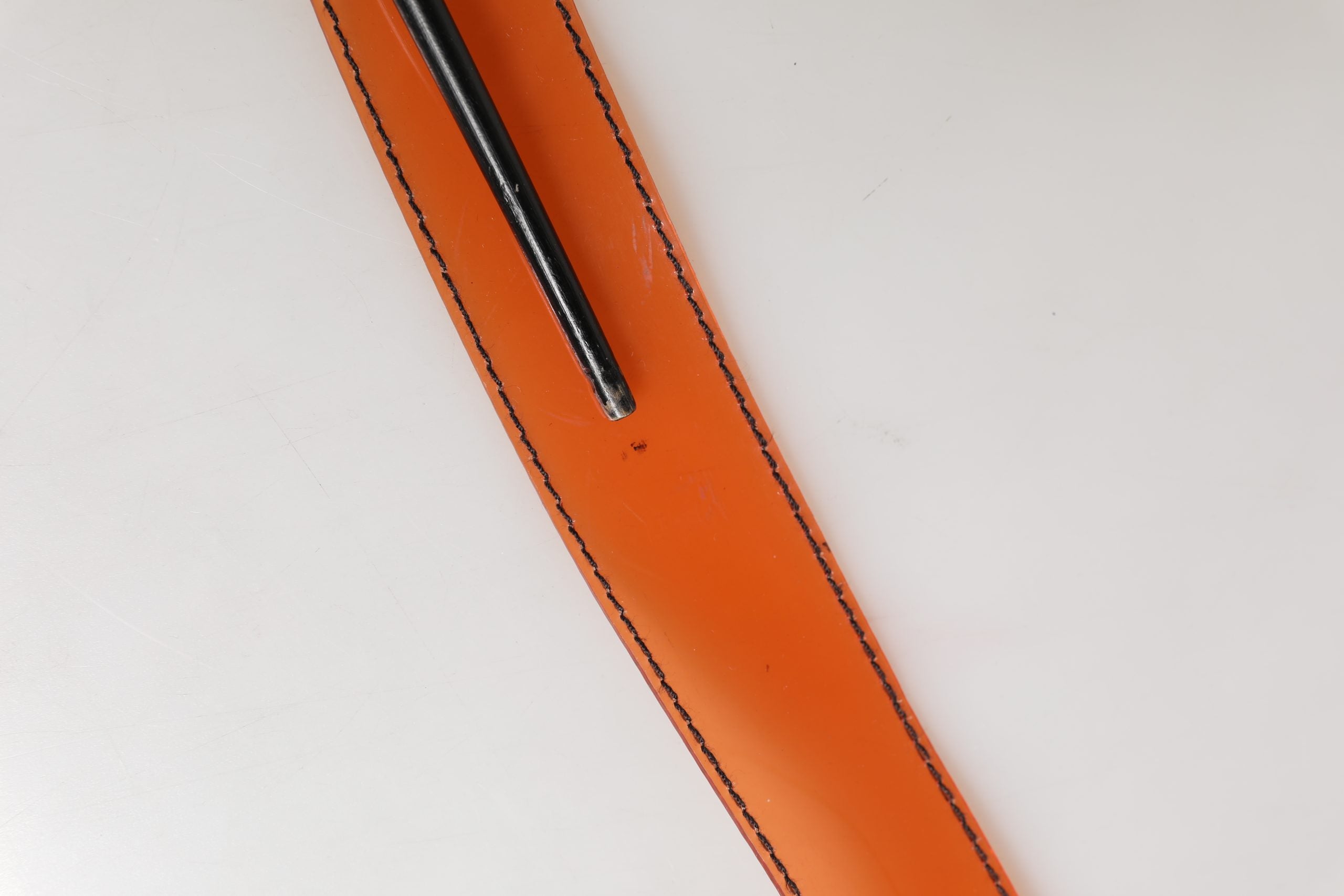 Miu Miu PVC belt in orange — view 8