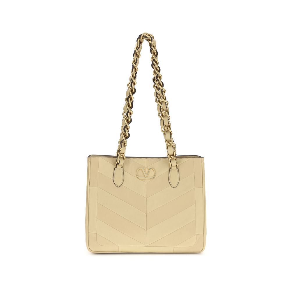 Gold Napa Leather - Calf Bos Taurus Shoulder Bag