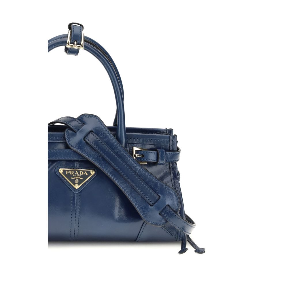 Blue Calf Leather Bos Taurus Handbag Bag