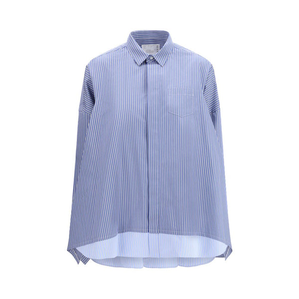 Sacai 35% Cotton 65% Polyester shirt in blue