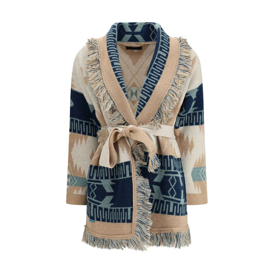 Alanui 100% Cashmere cardigan in multicolor