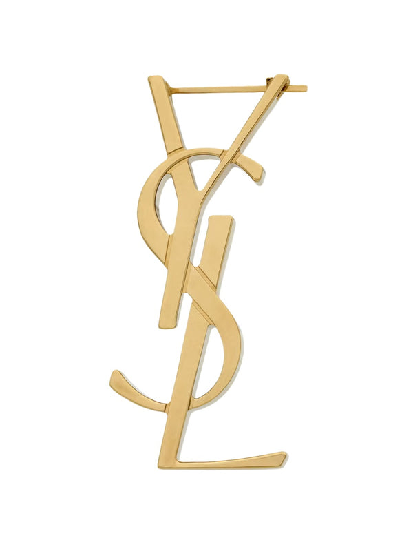 Single Earring Cassandre Gold Brass Brooches & Pins