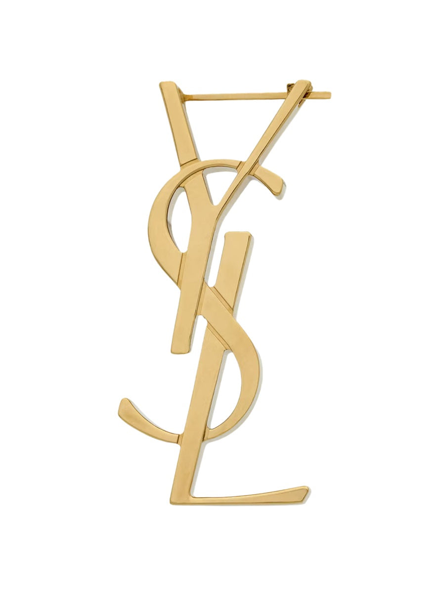 Single Earring Cassandre Gold Brass Brooches & Pins