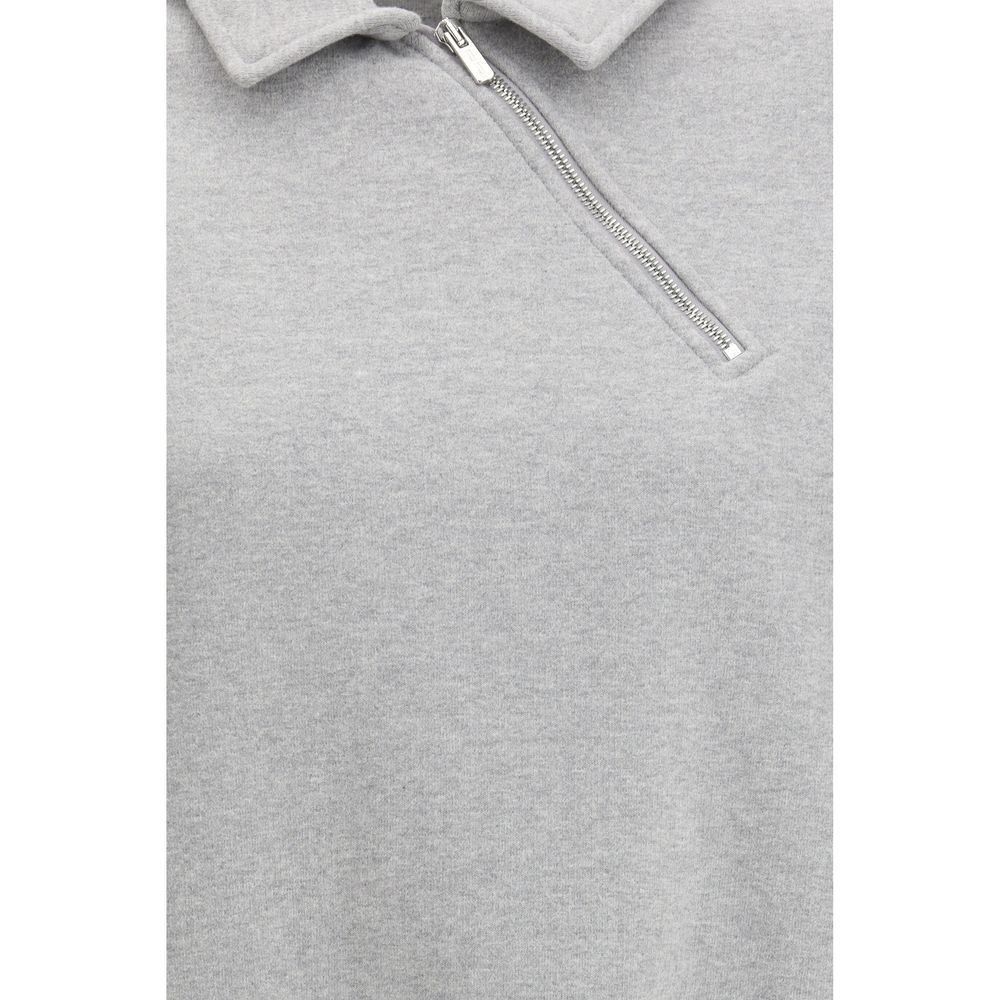 Miu Miu 100% Cotton sweatshirt in gray — view 3