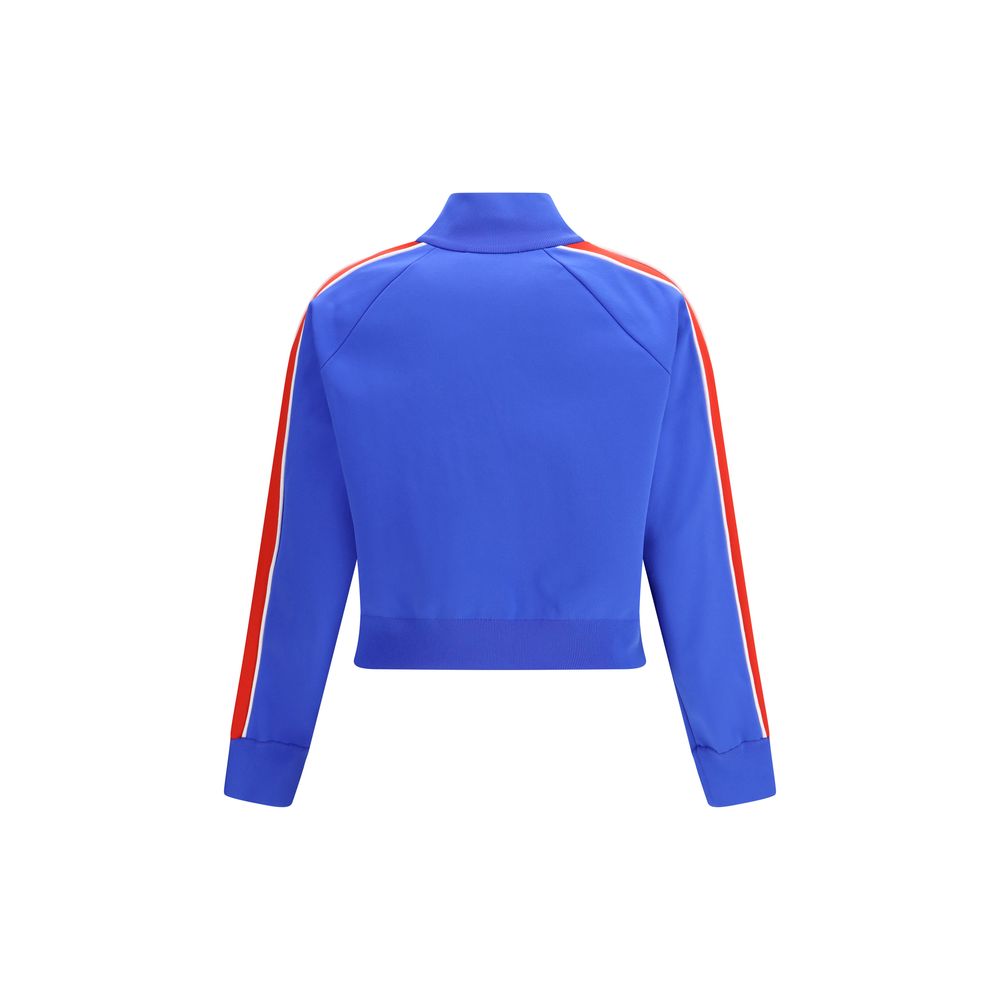 Miu Miu 98% Polyamide sweatshirt in blue — view 2