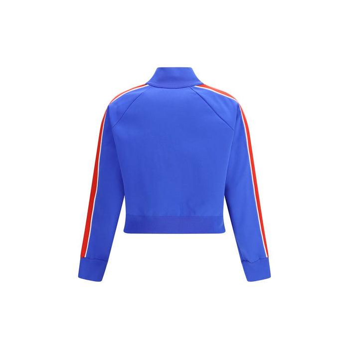 Miu Miu 98% Polyamide sweatshirt in blue — view 2
