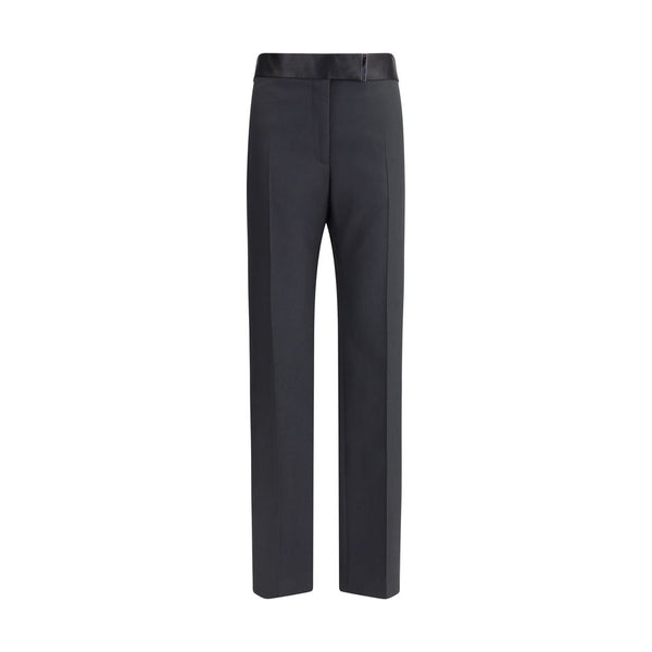 Tom Ford 83% Wool Ovis Aries trousers in black