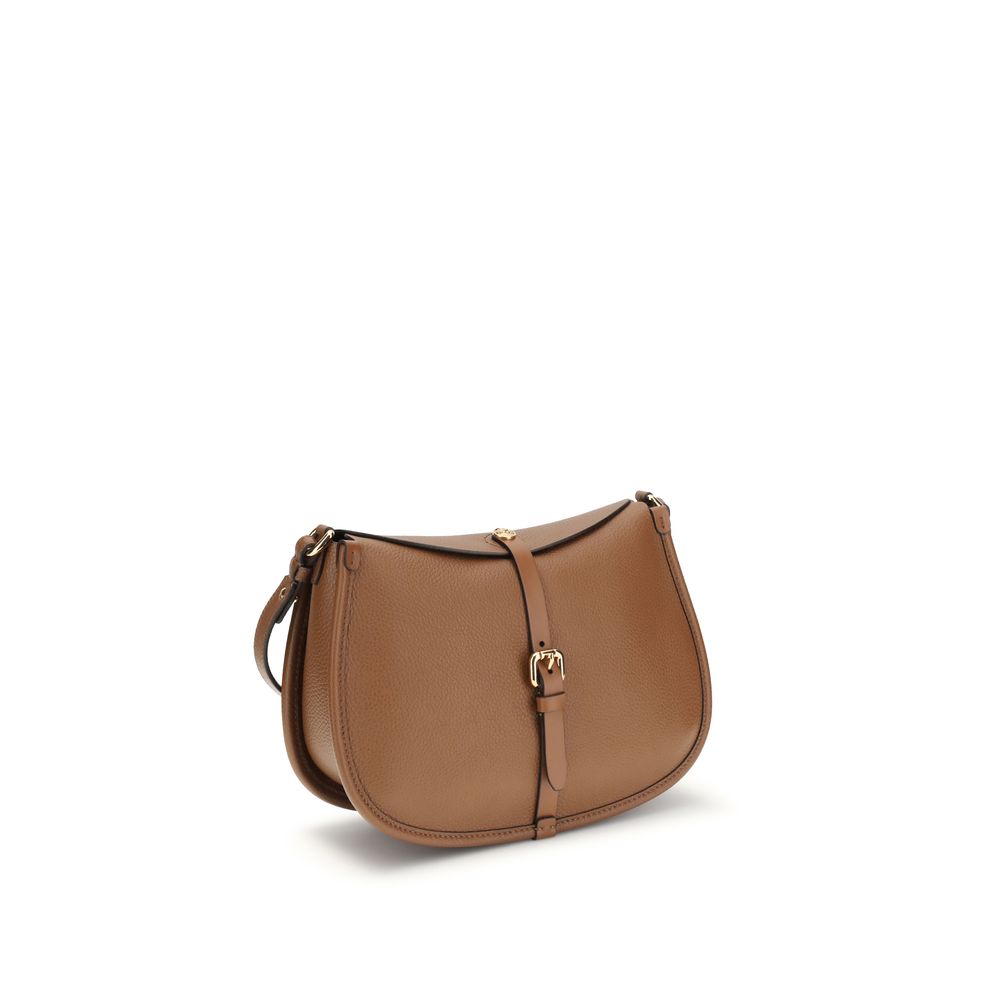 Etro Outer: 100% Calf Suede; Inner: 100% Calf Leather Bos Taurus shoulder bag in brown — view 2