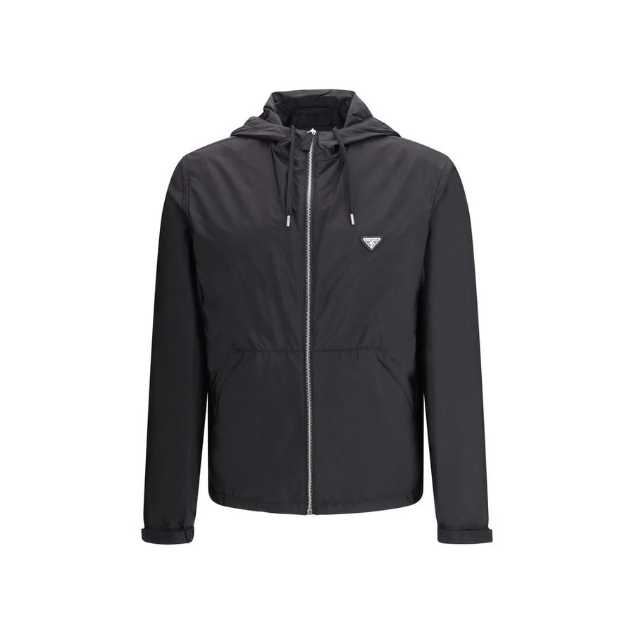 Prada 100% Recycled Polyamide jacket in black