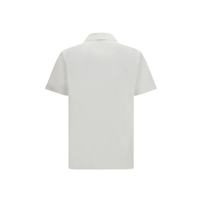 Ferragamo 100% Cotton polo shirt in white — view 2