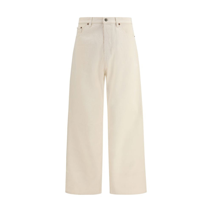 Valentino 100% Cotton trousers in beige