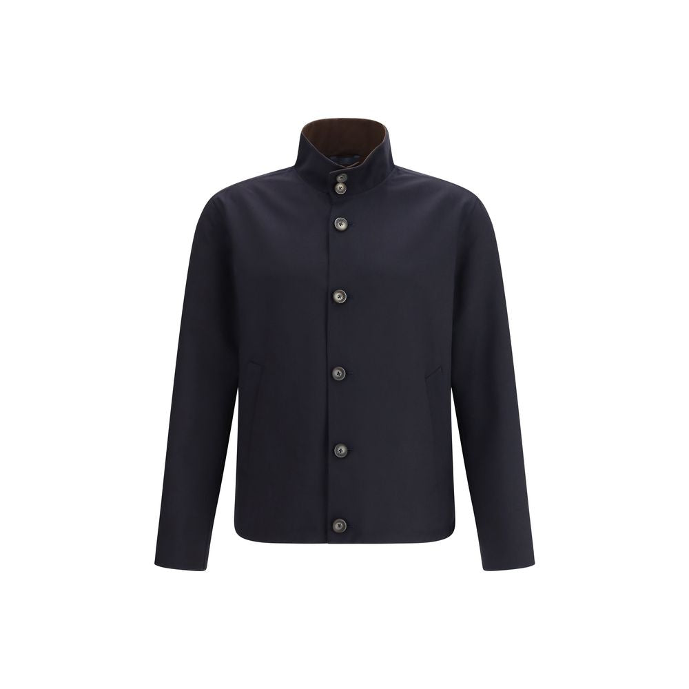 Herno OUTER: 30% Wool jacket in navy