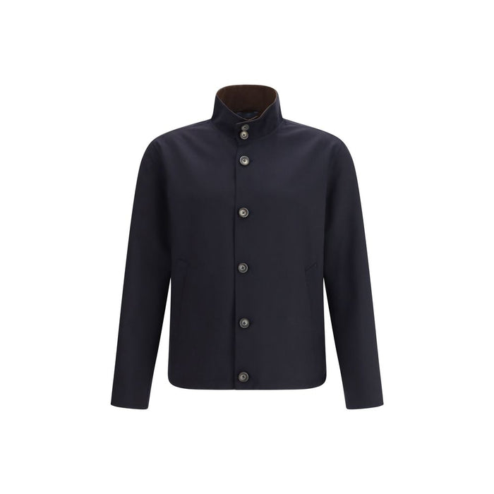 Herno OUTER: 30% Wool jacket in navy