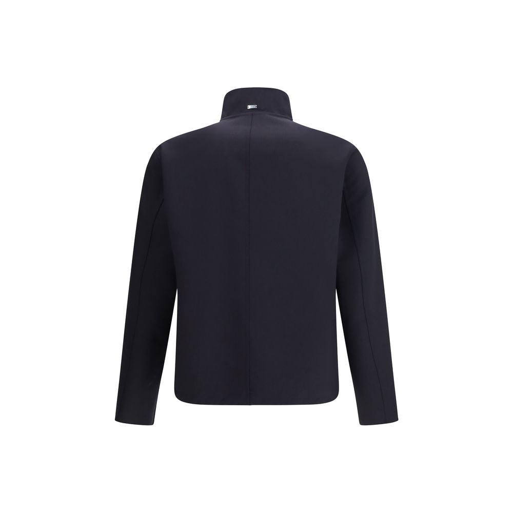 Herno OUTER: 30% Wool jacket in navy — view 2