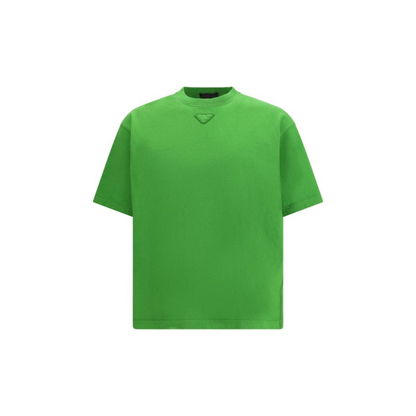 Prada 100% Cotton t-shirt in green