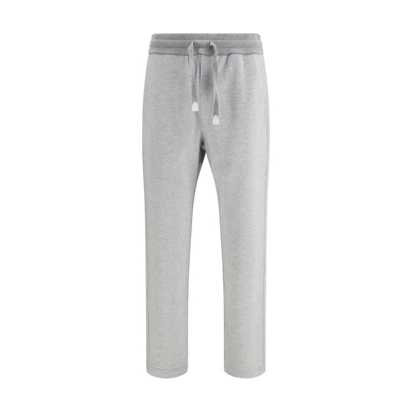 Brioni 100% Cotton joggers in gray