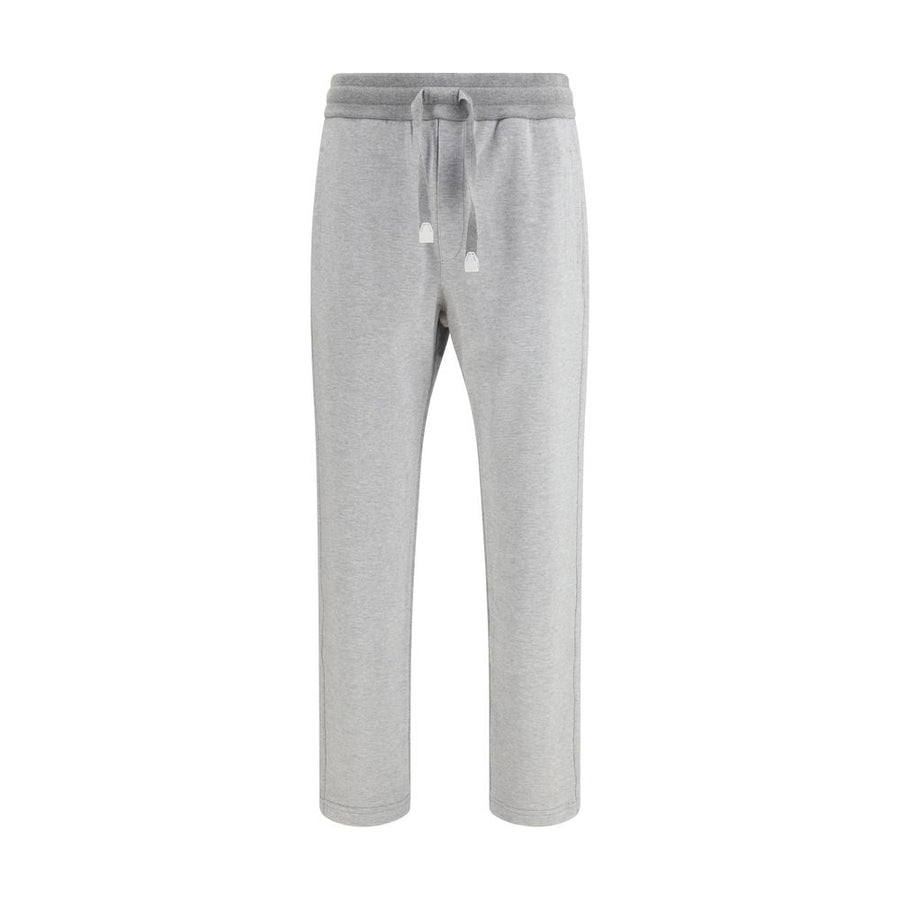 Brioni 100% Cotton joggers in gray