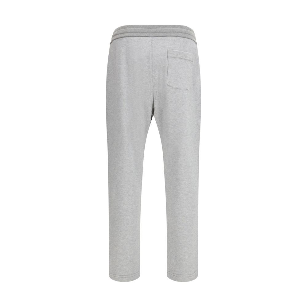 Brioni 100% Cotton joggers in gray — view 2
