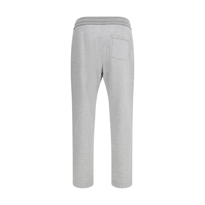 Brioni 100% Cotton joggers in gray — view 2