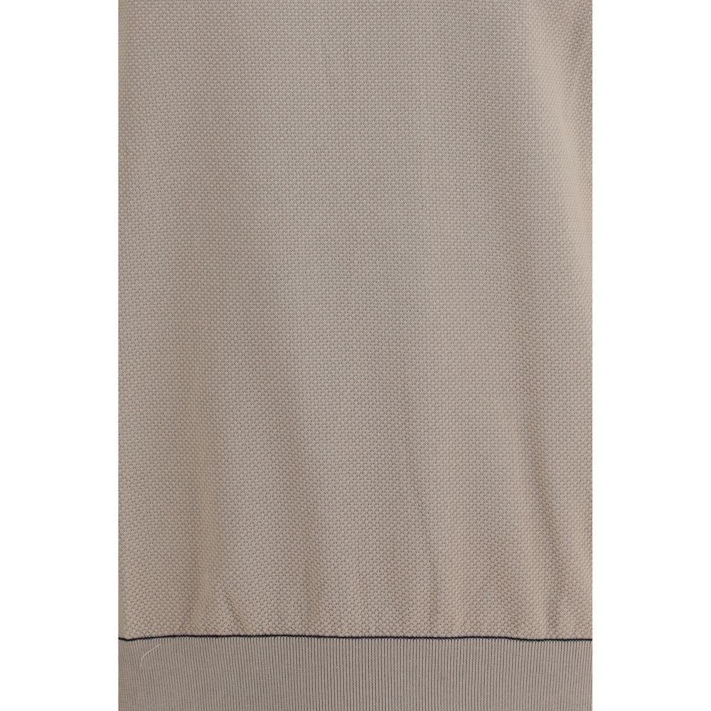 Brioni 100% Cotton t-shirt in beige — view 3