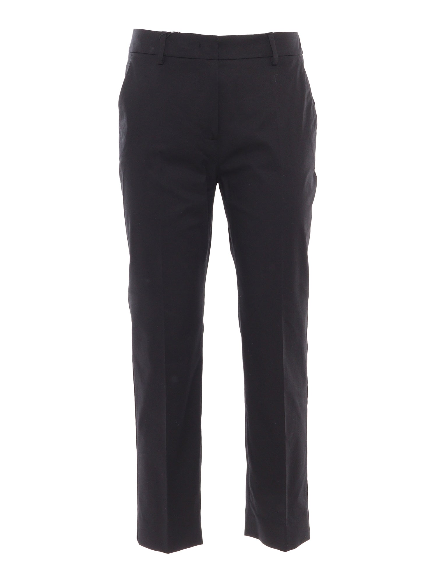 CECCO Long trouser Black Cotton Elastane Pant