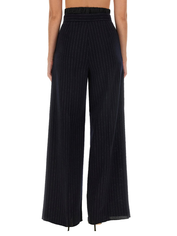 Trousers Pirogues Blue Main: Virgin Wool