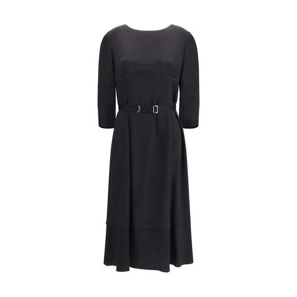 Prada 57% Acetate dress in black