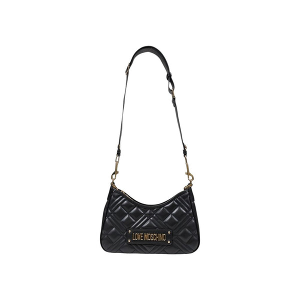 Love Moschino Polyurethane shoulder bag in black