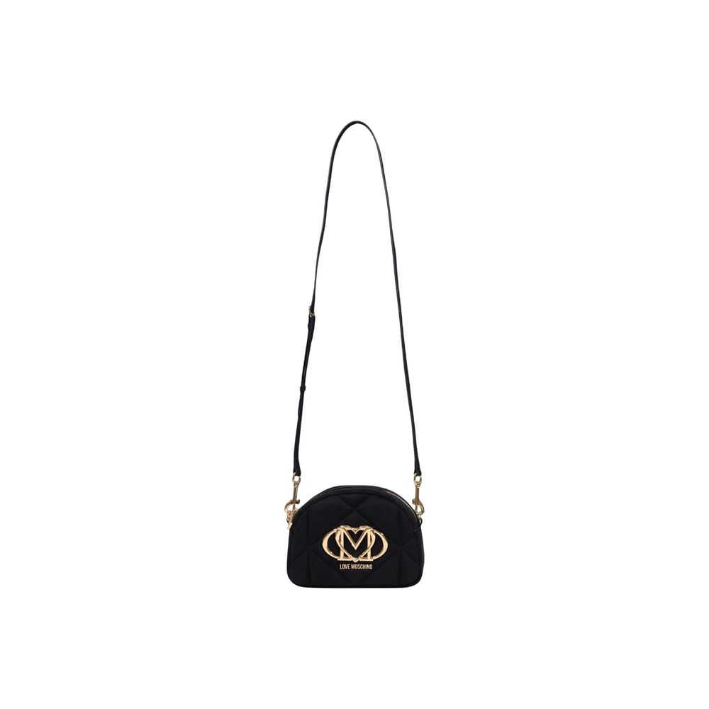 Black Suede Leather Handbag Bag