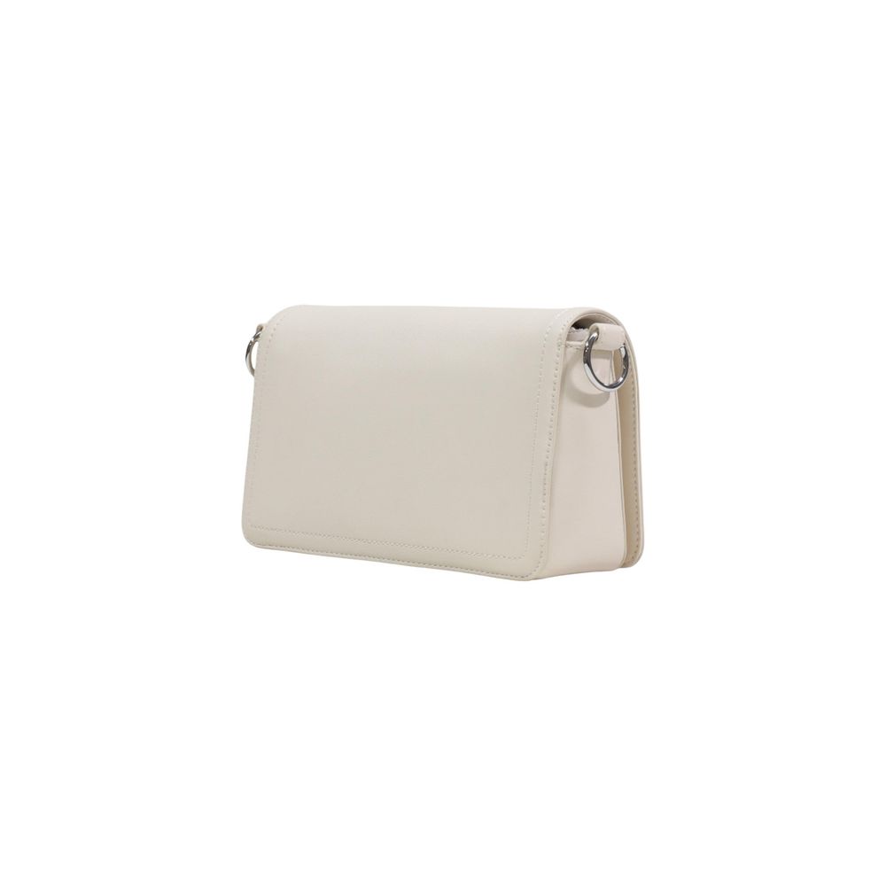 Beige Polyethylene Handbag Bag