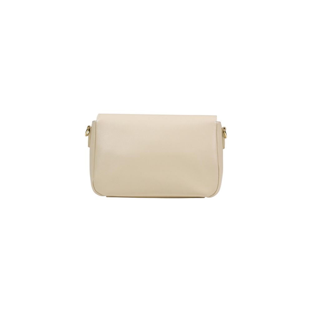 Cream Polyethylene Handbag Bag