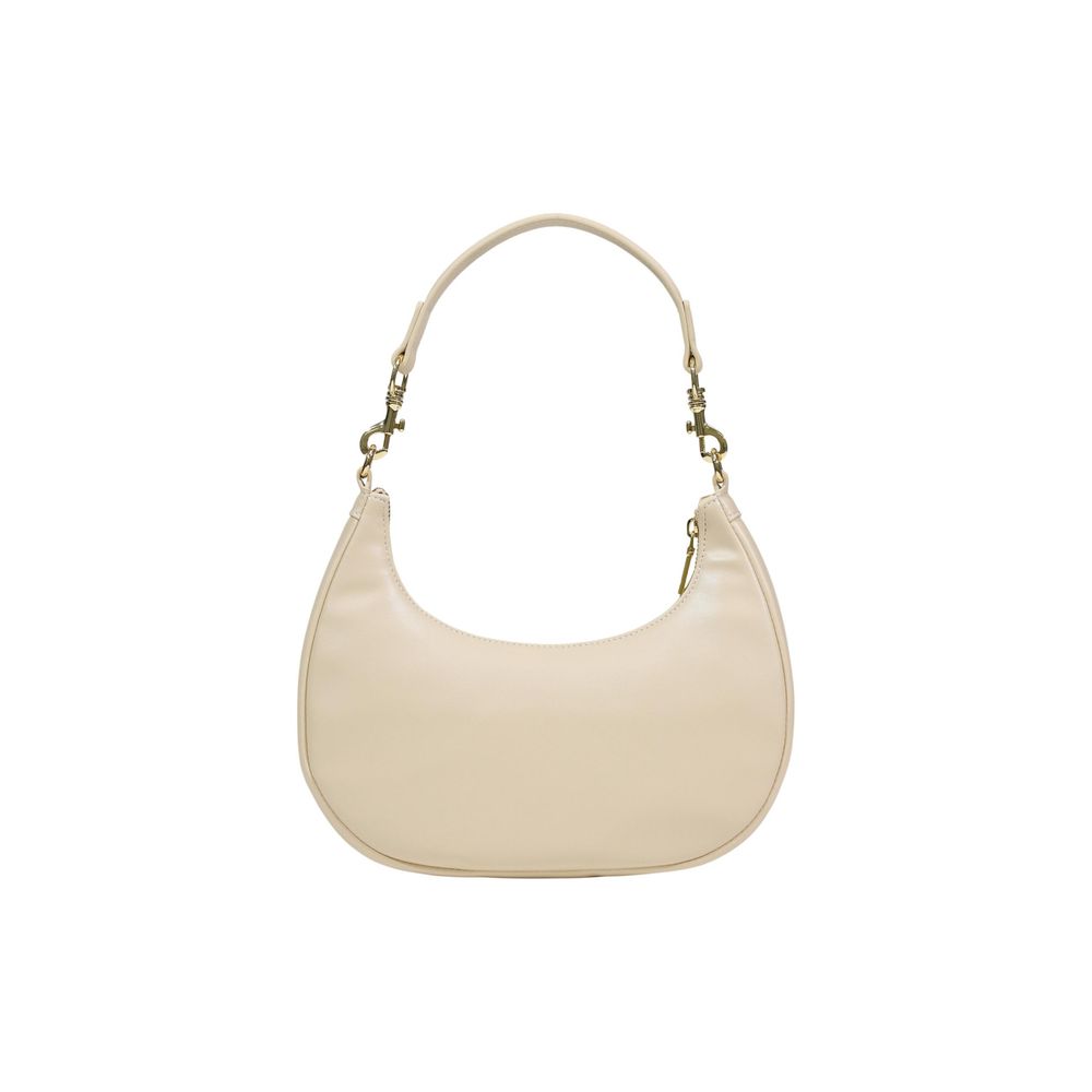 Cream Polyethylene Handbag Bag