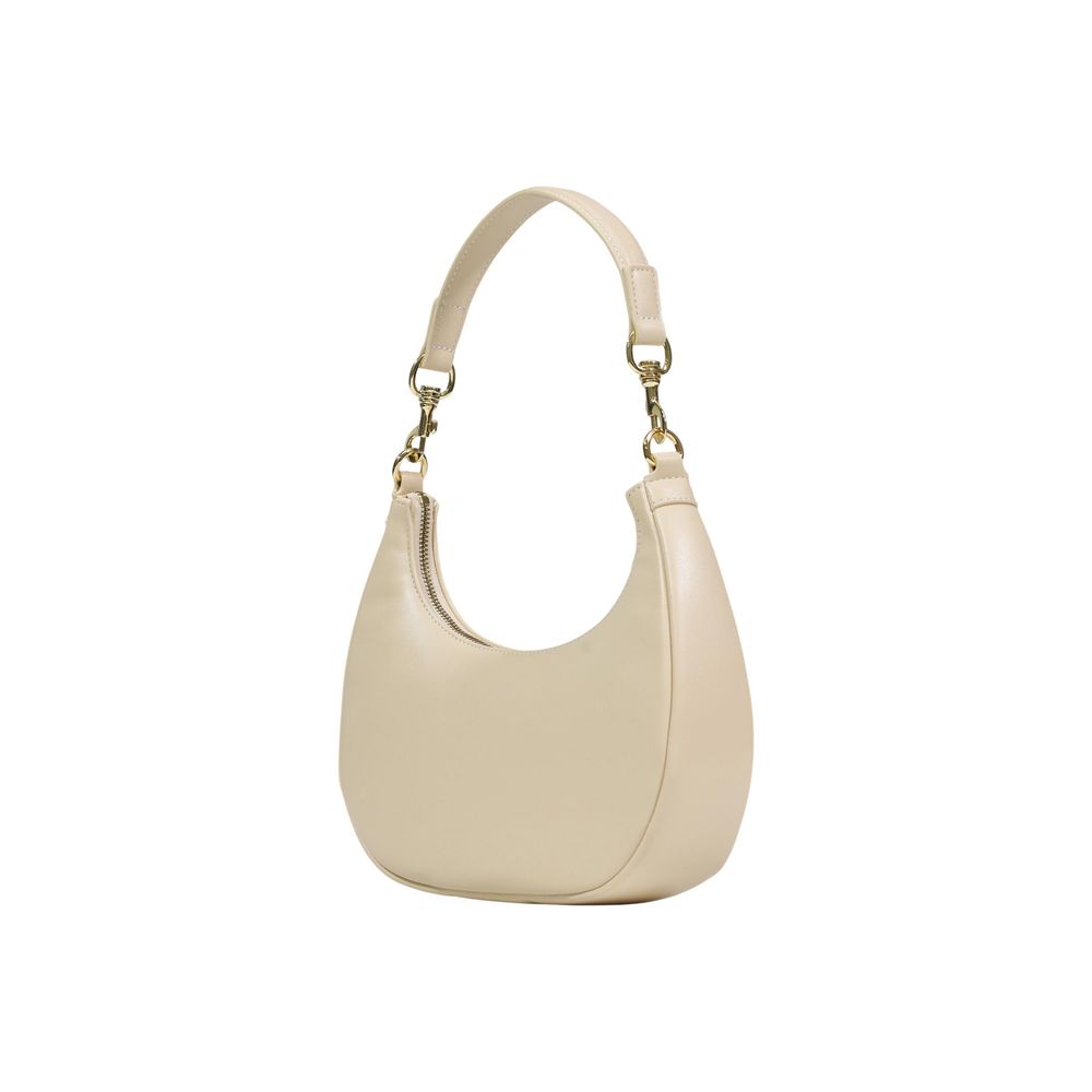 Cream Polyethylene Handbag Bag