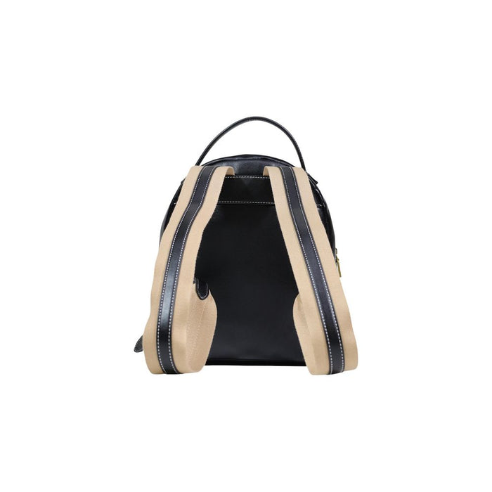 Black Polyethylene Backpack