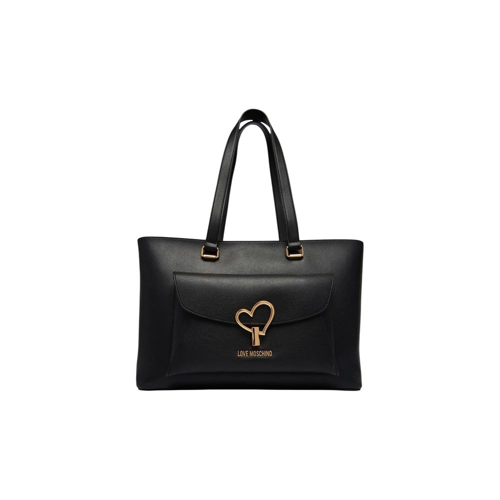 Black Polyethylene Handbag Bag