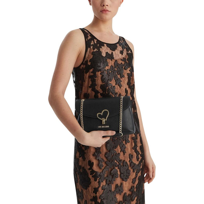 Black Polyethylene Handbag Bag