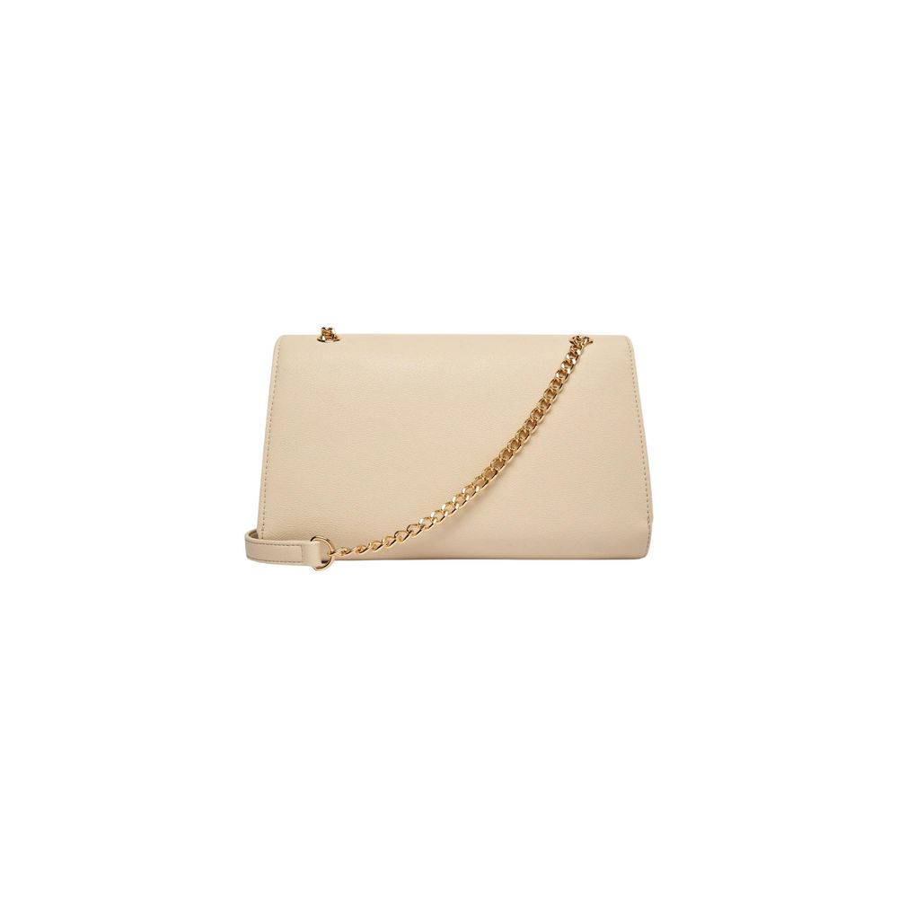 Beige Polyethylene Handbag Bag