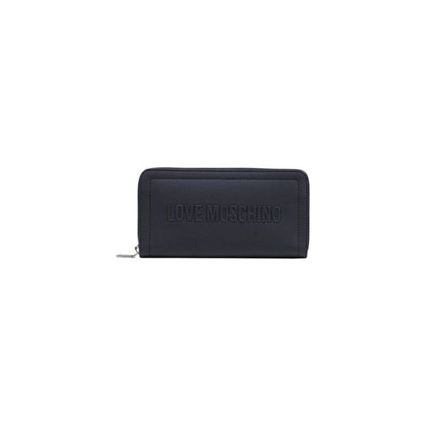 Love Moschino Polyurethane wallet in black