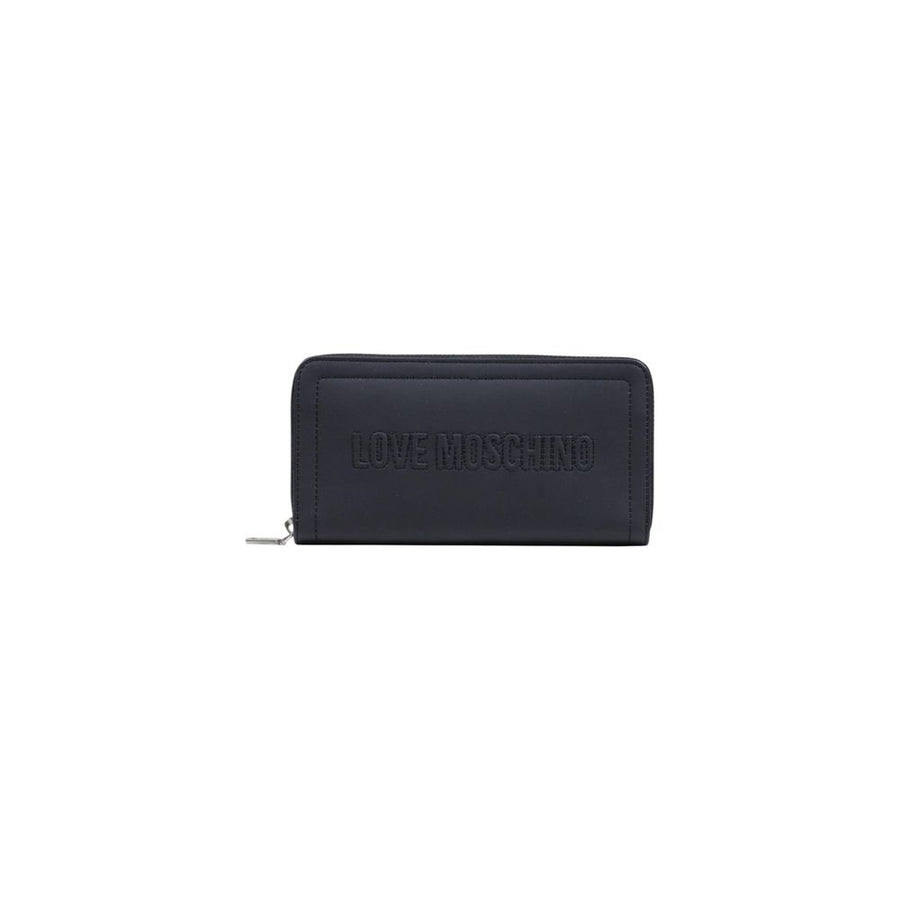 Love Moschino Polyurethane wallet in black