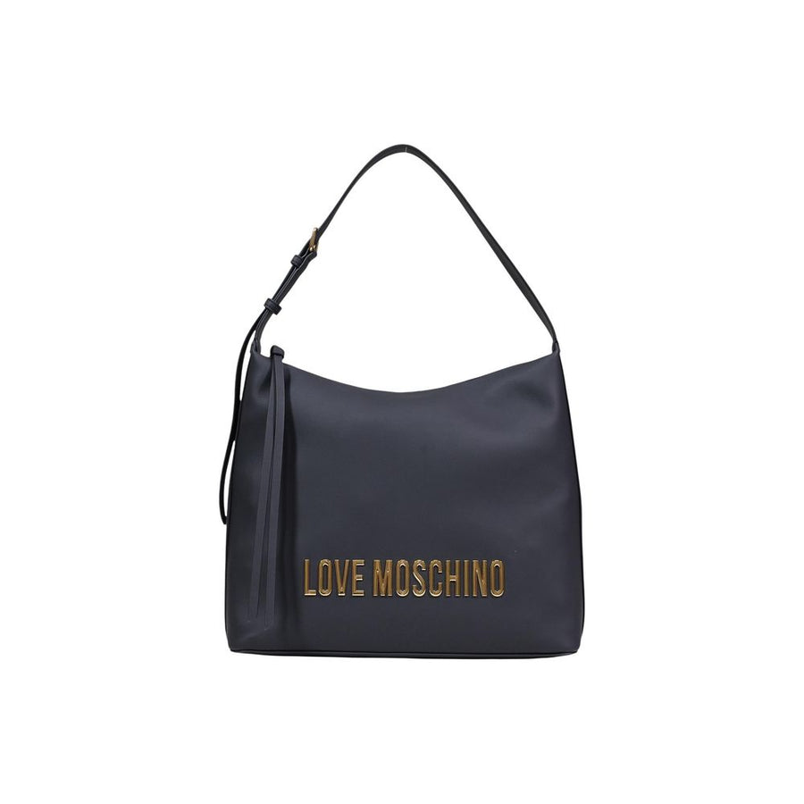 Love Moschino Polyurethane shoulder bag in black