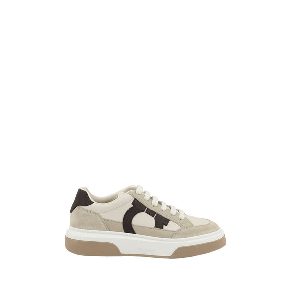 Ferragamo Upper: 100% Calf Leather Bos Taurus; Sole: 100% Rubber sneaker in multicolor