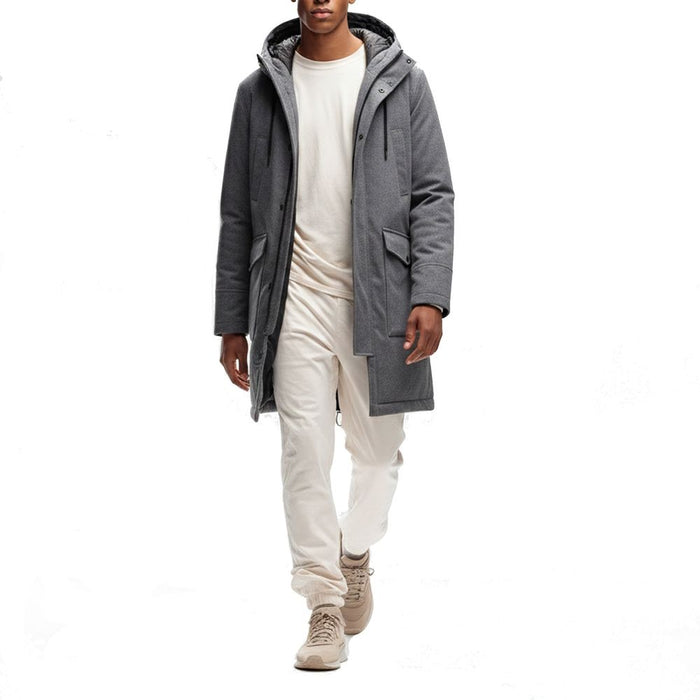 Herno 100% Cashmere; Padding: 100% Polyester coat in gray — view 2