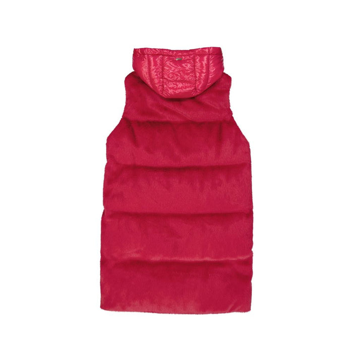 Herno 100% Polyester shell; padding 80% down vest in red — view 2
