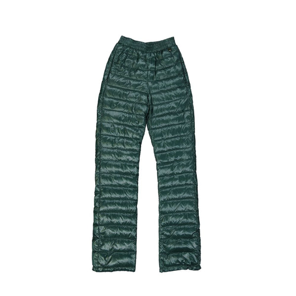 Herno 100% Polyamide with 90/10 goose down and feathers padding joggers in green