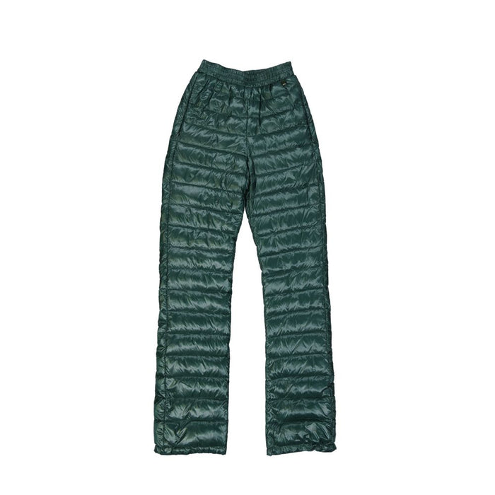 Herno 100% Polyamide with 90/10 goose down and feathers padding joggers in green