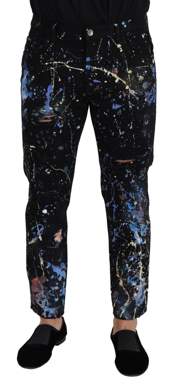 Dolce & Gabbana 100% Cotton jeans in black