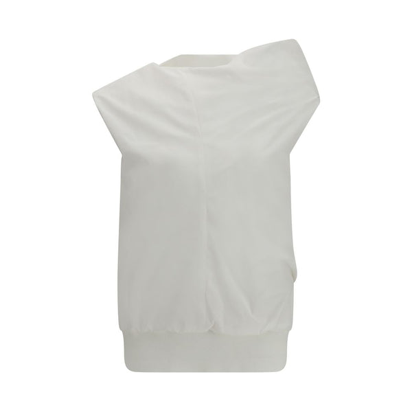 Sacai 65% Polyester 35% Cotton shirt in white
