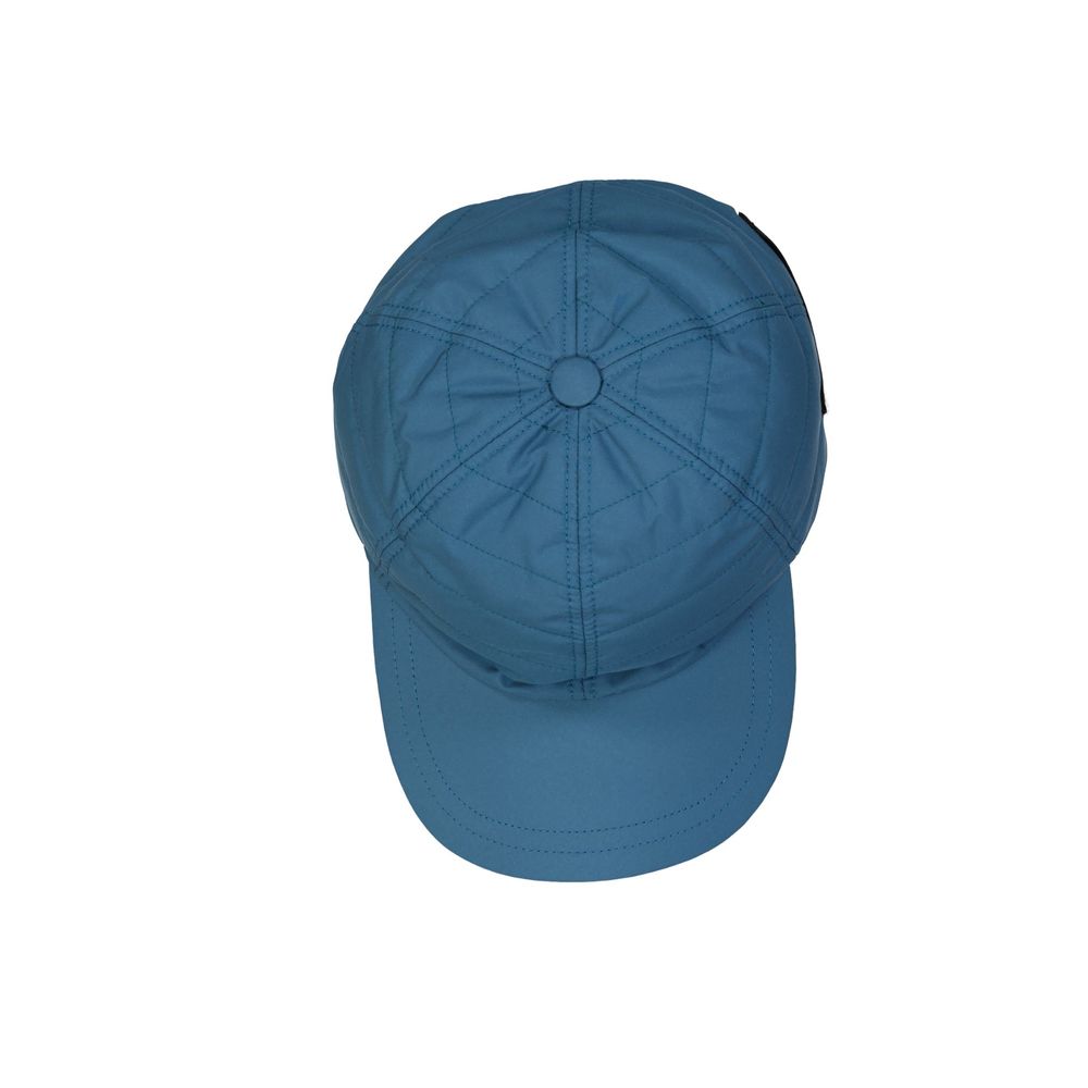 Herno HE-9061554782420 100% Cotton baseball cap in blue — view 3