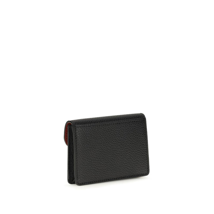 Ferragamo 100% Calf Leather Bos Taurus wallet in black — view 2