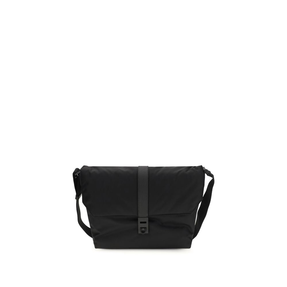 Ferragamo 100% Nylon shoulder bag in black